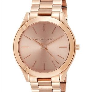 Rose gold Michael kors watch